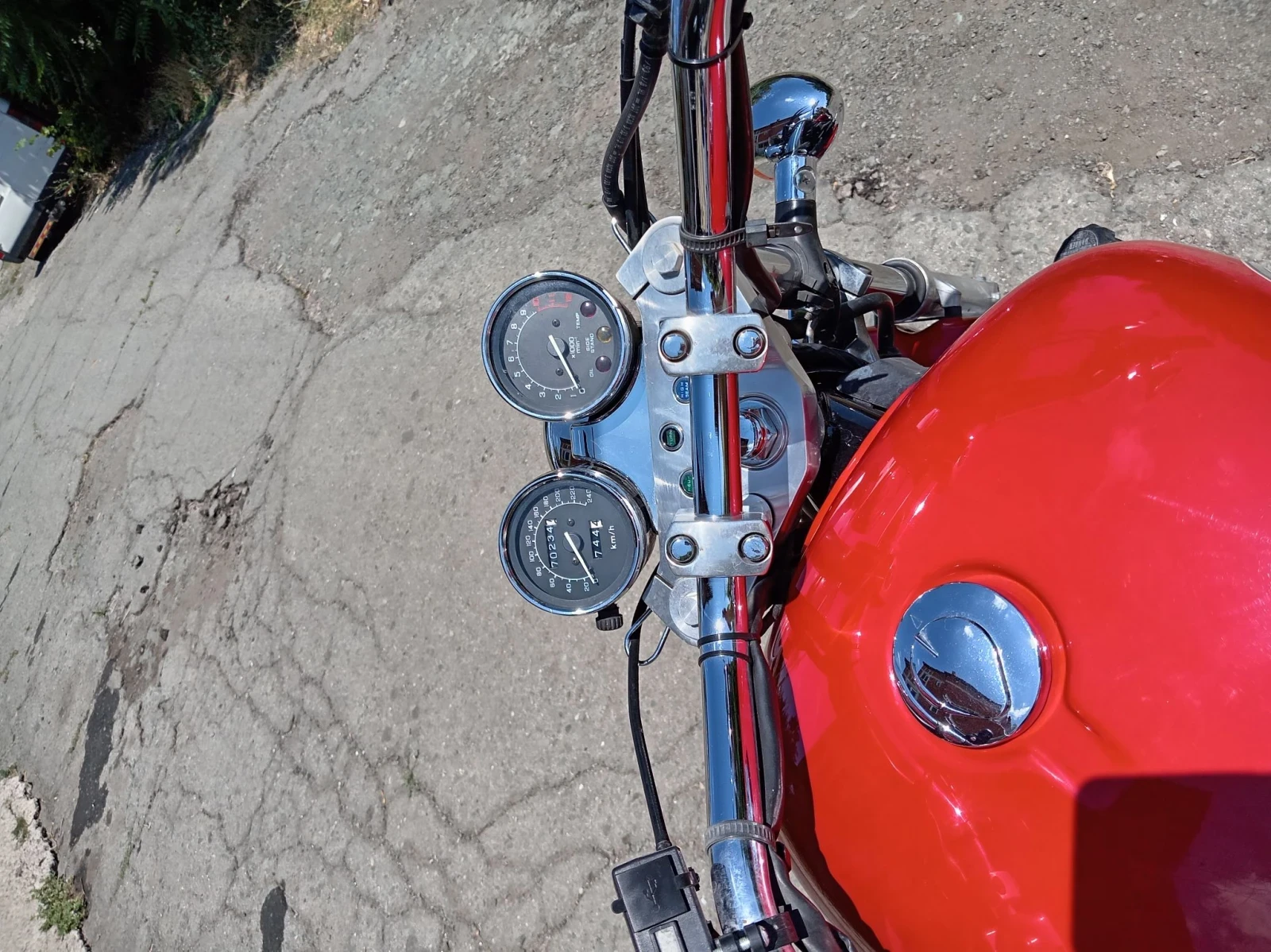 Honda Magna, снимка 6 - Мотоциклети и мототехника - 55625036