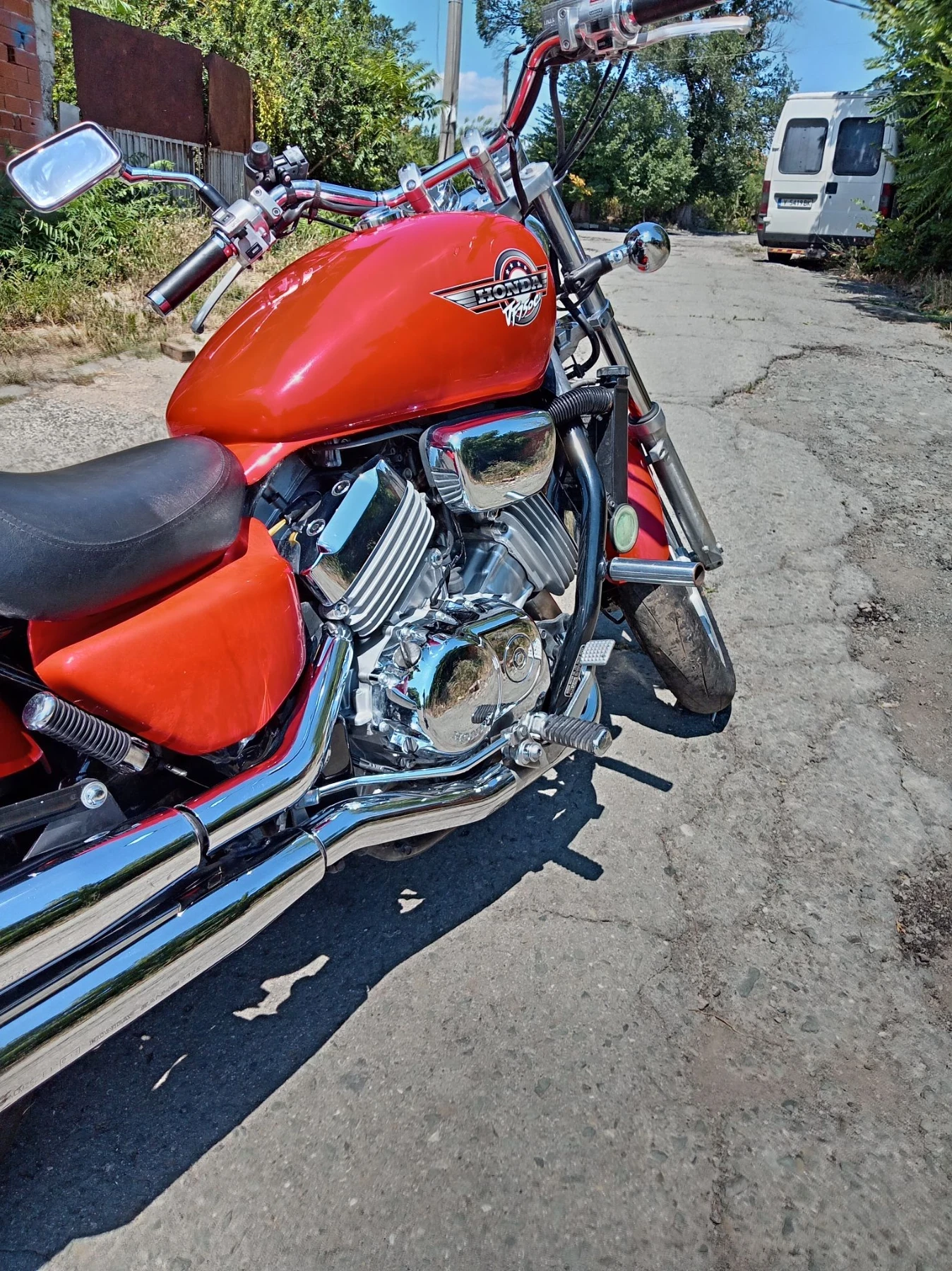 Honda Magna, снимка 8 - Мотоциклети и мототехника - 55625036
