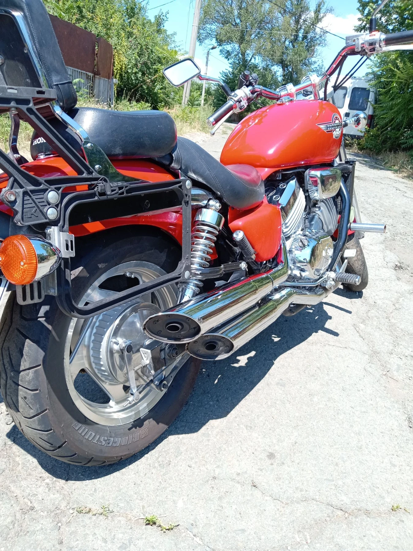 Honda Magna, снимка 9 - Мотоциклети и мототехника - 55625036