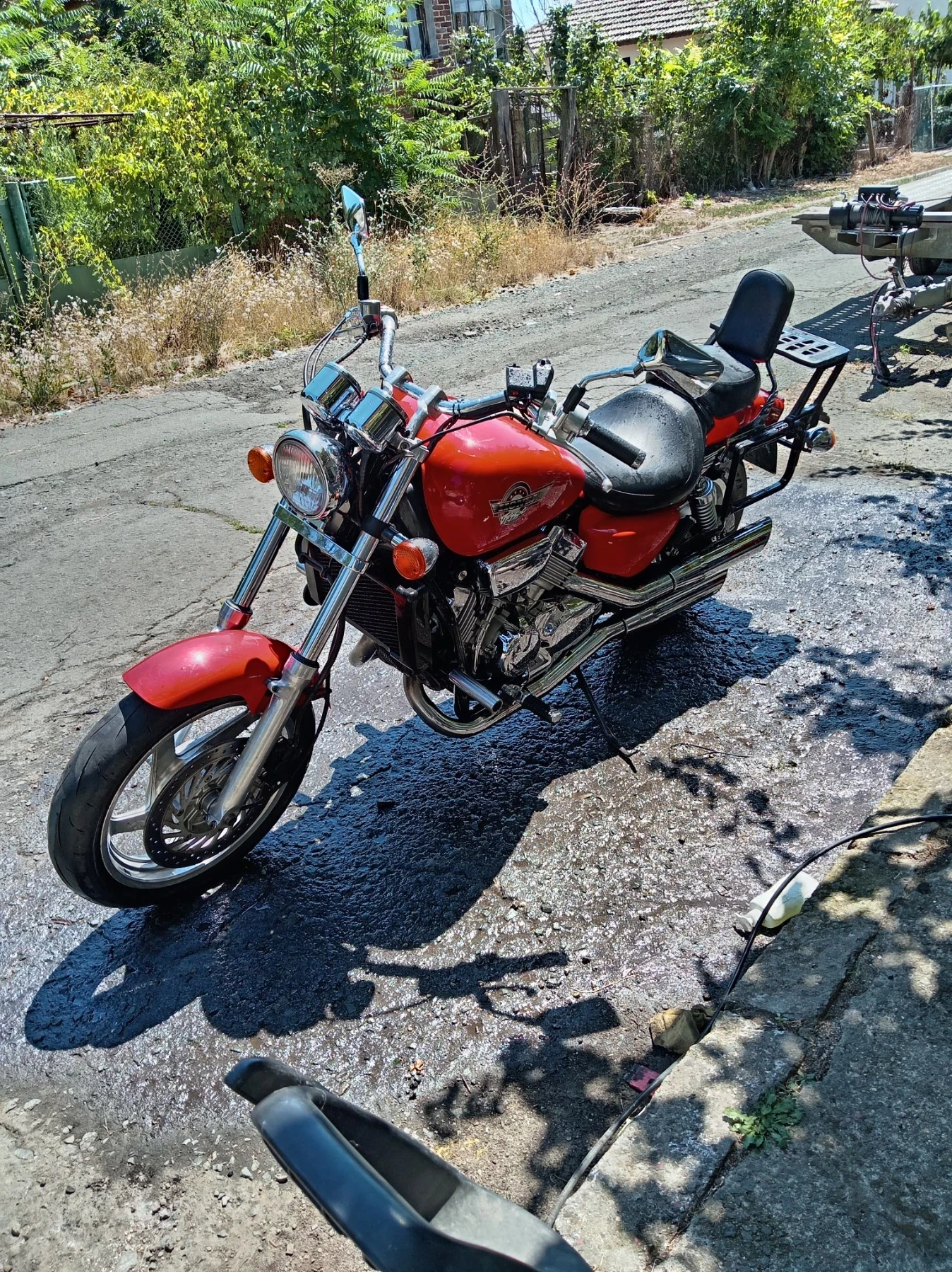 Honda Magna, снимка 17 - Мотоциклети и мототехника - 55625036