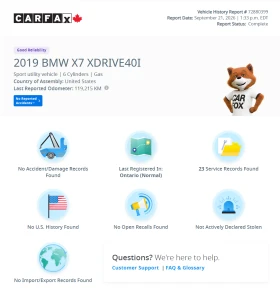 BMW X7 xDrive40i CARFAX ������� | 2019 | 123 753 km | Mobile.bg � ����� ������ 14