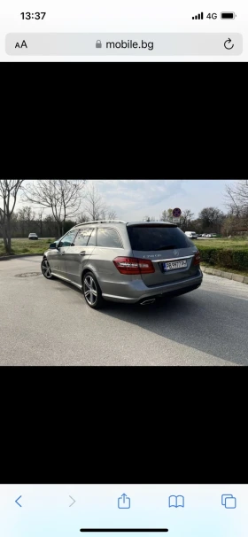 Обява за продажба на Mercedes-Benz E 350 CDI 4x4 Airmatic ~28 000 лв. - изображение 1