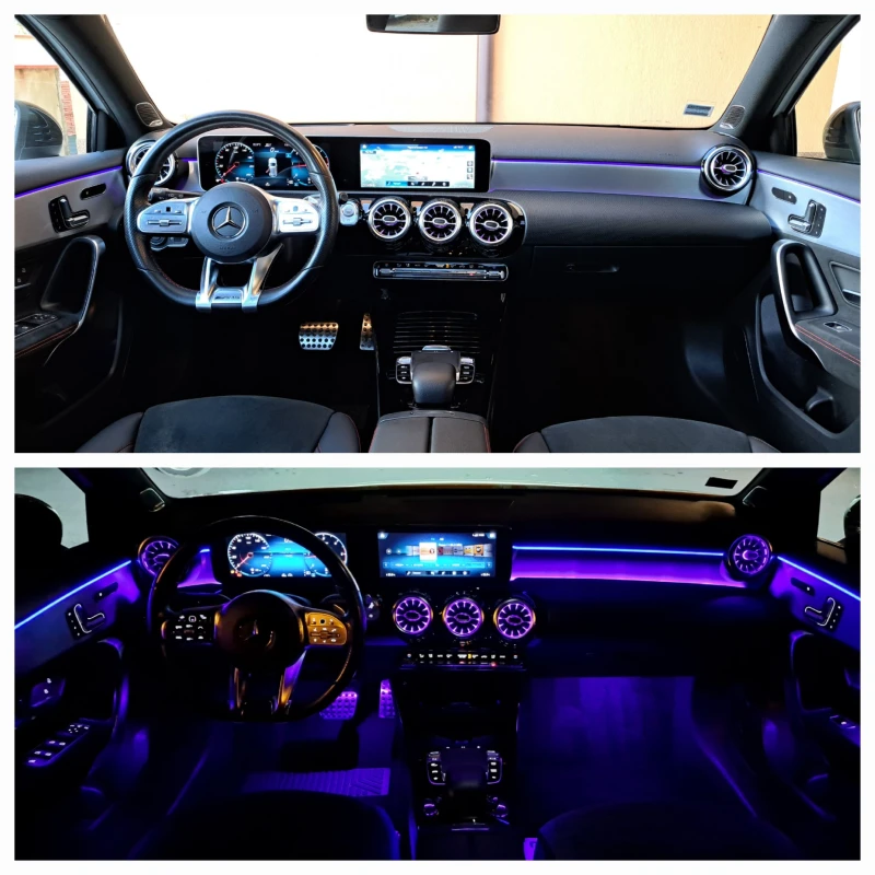 Mercedes-Benz A 200 AMG LINE* 2.0d* 150кс* ALCANTARA* 360 KAMERA* 8G, снимка 10 - Автомобили и джипове - 49577893