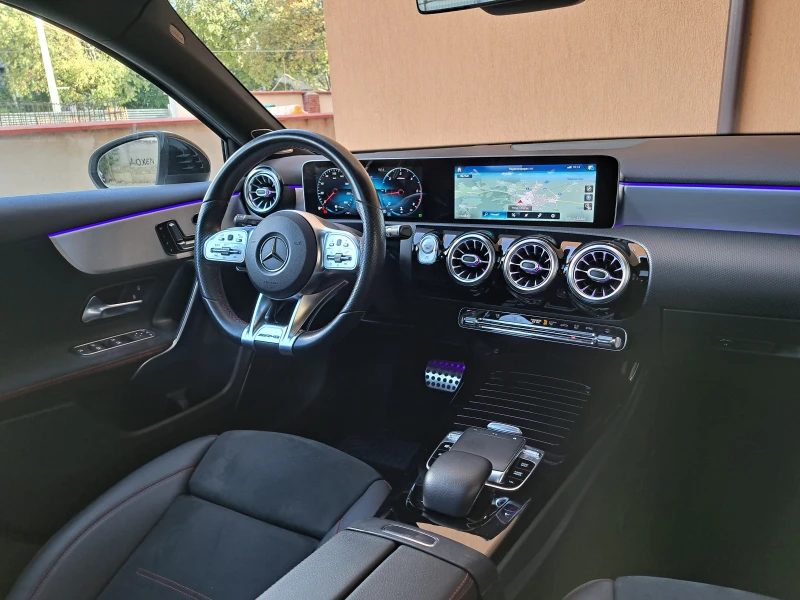 Mercedes-Benz A 200 AMG LINE* 2.0d* 150кс* ALCANTARA* 360 KAMERA* 8G, снимка 12 - Автомобили и джипове - 49577893