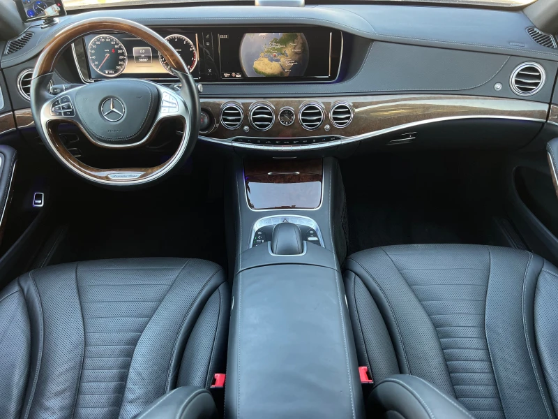 Mercedes-Benz S 500 AMG/LONG/VAKUM/4MATIC/PANORAMA/FULL/MAX/UNIKAT, снимка 14 - Автомобили и джипове - 52581782