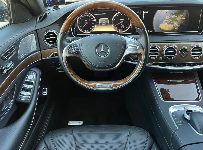 Mercedes-Benz S 500 AMG/LONG/VAKUM/4MATIC/PANORAMA/FULL/MAX/UNIKAT, снимка 15 - Автомобили и джипове - 52581782