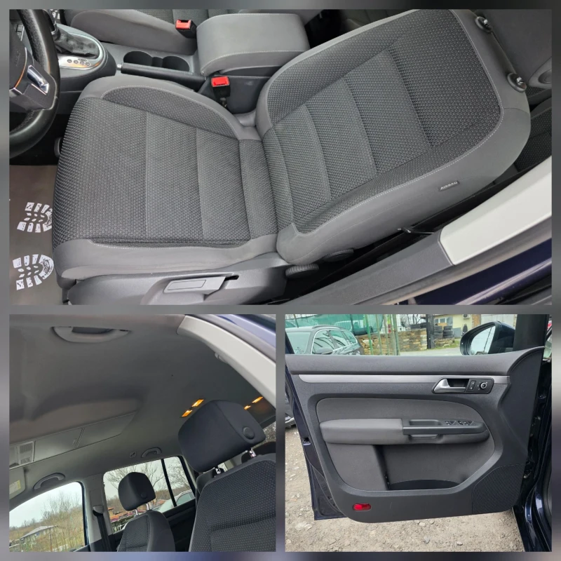 VW Touran 1.6 TDI 105 К.С. (DSG) НАВИ / КАМЕРА / САМОПАРКИРА, снимка 15 - Автомобили и джипове - 53059782
