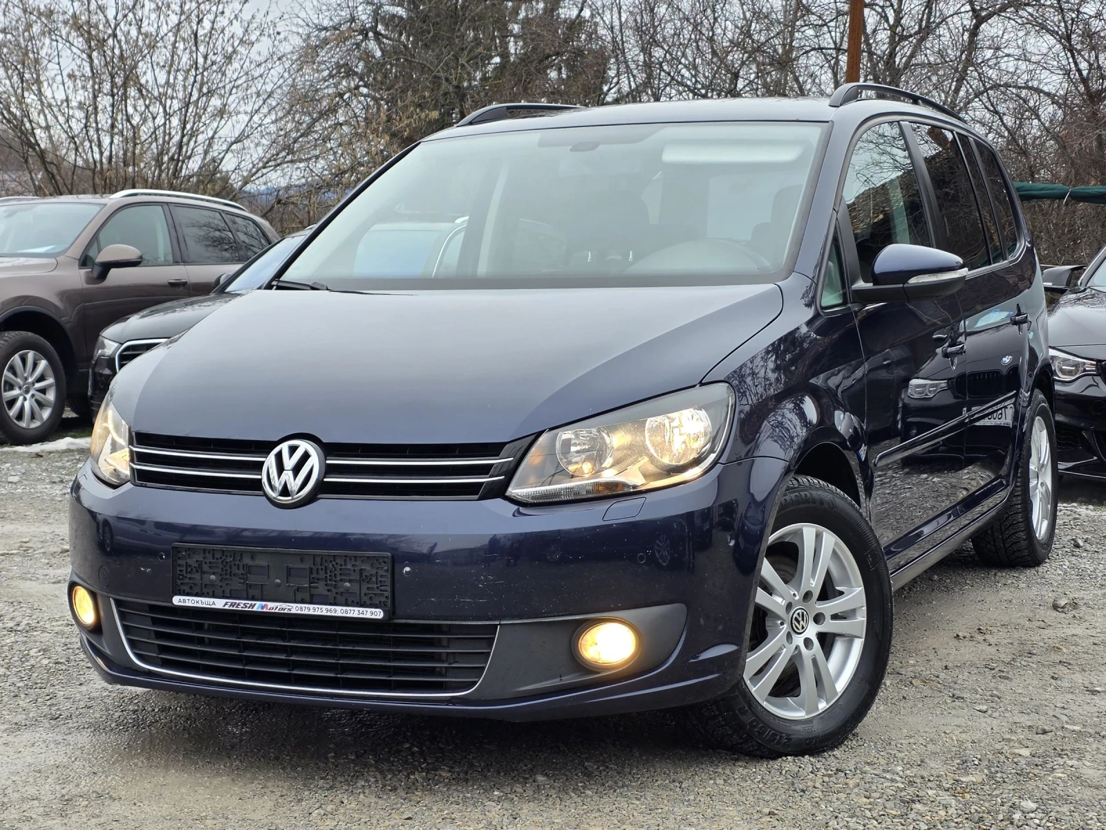 VW Touran 1.6 TDI 105 К.С. (DSG) НАВИ / КАМЕРА / САМОПАРКИРА, снимка 1
