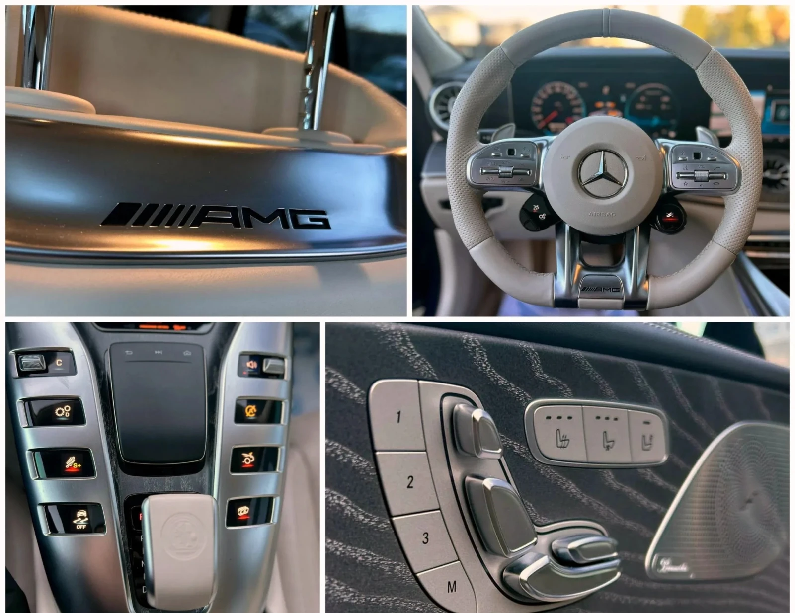 Mercedes-Benz AMG GT 4-Door Coupe 63 V8 4MATIC+ , снимка 8 - Автомобили и джипове - 54027869