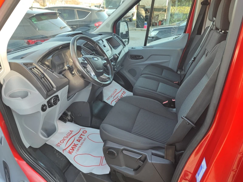 Ford Transit 2.0D-131ks-6sk-ПАРКТРОНИК, снимка 9 - Бусове и автобуси - 53152189