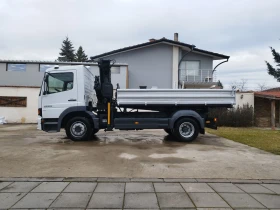 Mercedes-Benz Atego 1223 Тристранен самосвал с Кран КЛИМАТИК , снимка 7