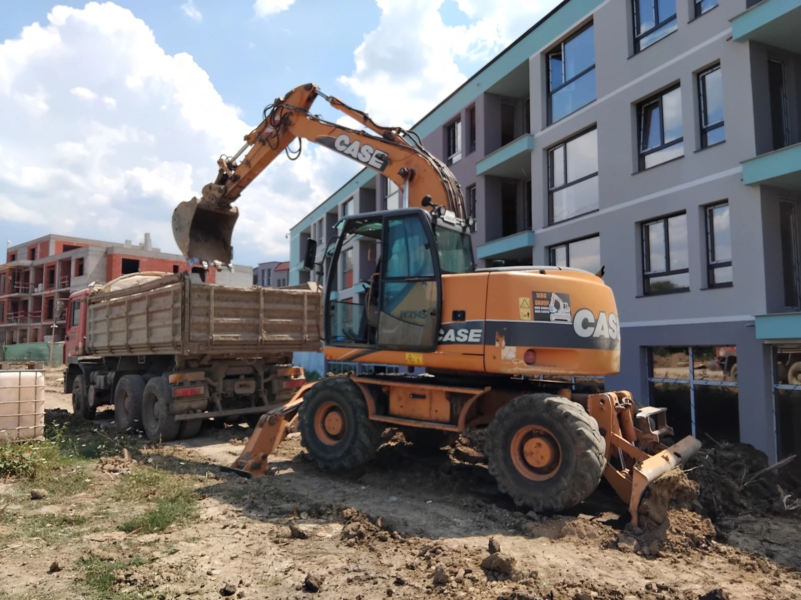 Багер Case WX145, снимка 1