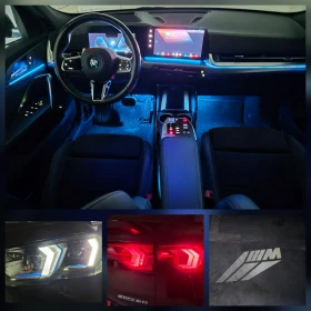 BMW iX2 E-DRIVE 20M SPORT-HUD-360 CAM-SHADOW LINE-ГАРАНЦИЯ, снимка 13 - Автомобили и джипове - 53673520