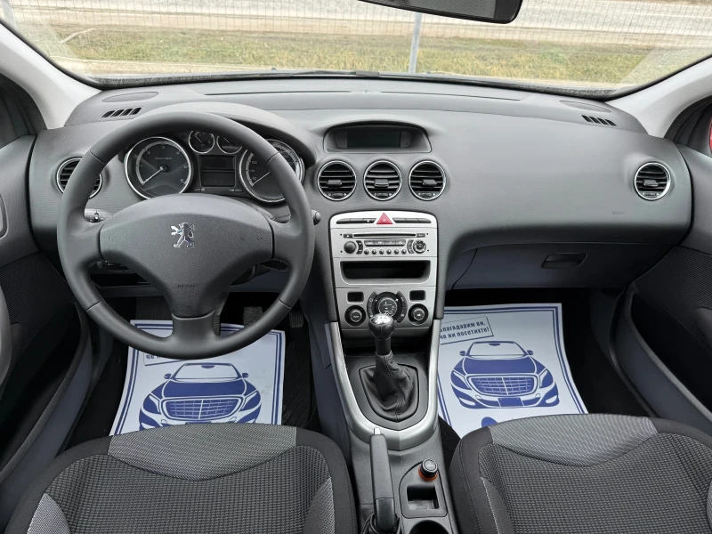 Peugeot 308 1.6HDI-109PS, снимка 12 - Автомобили и джипове - 48633885