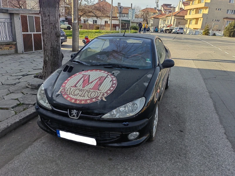 Peugeot 206 CC, снимка 2 - Автомобили и джипове - 49450218