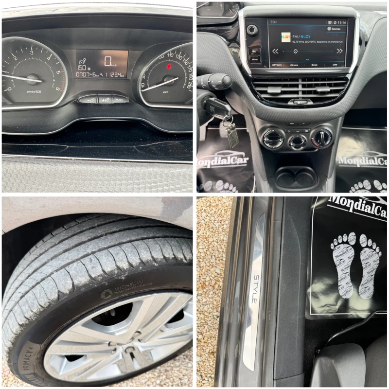 Peugeot 208 1.6hdi ALLSTAR* NAVI* PDC* CRUISE CONTROL, снимка 17 - Автомобили и джипове - 50367838