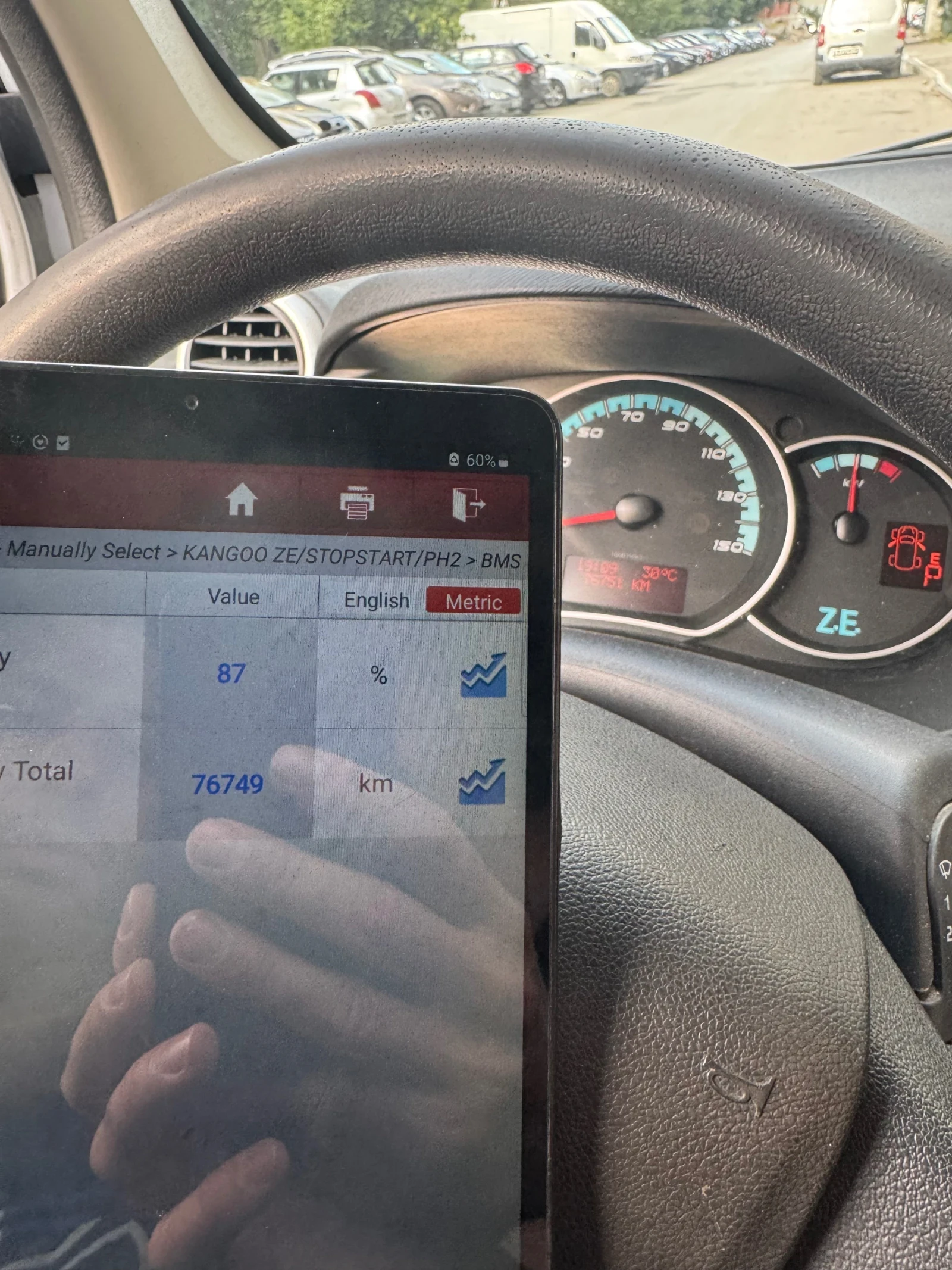 Renault Kangoo ZE 33KW 87% ������� | Mobile.bg � ����������� 16