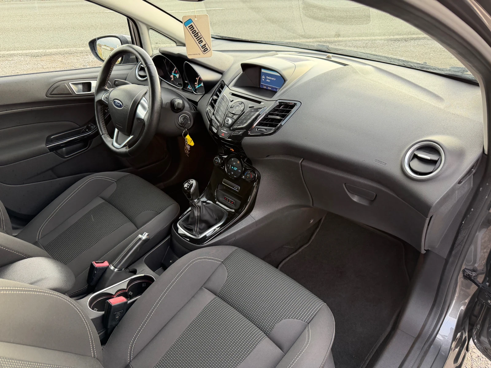 Ford Fiesta 1.5D 95hp TITANIUM NAVI EURO 6 TUV  | Mobile.bg — изображение 15