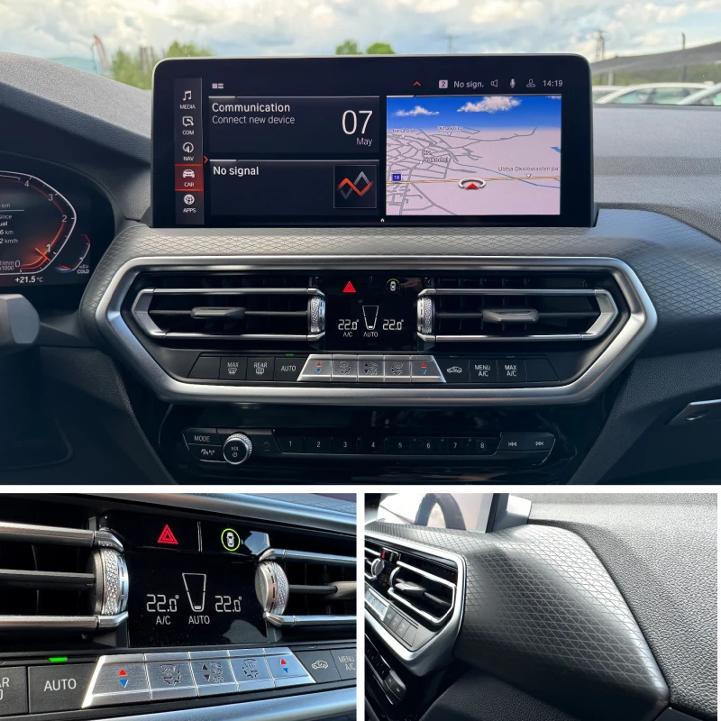 BMW X3 2.0D-M SPORT-X DRIVE-CAMERA-TOP-132хил.км., снимка 15 - Автомобили и джипове - 50198991