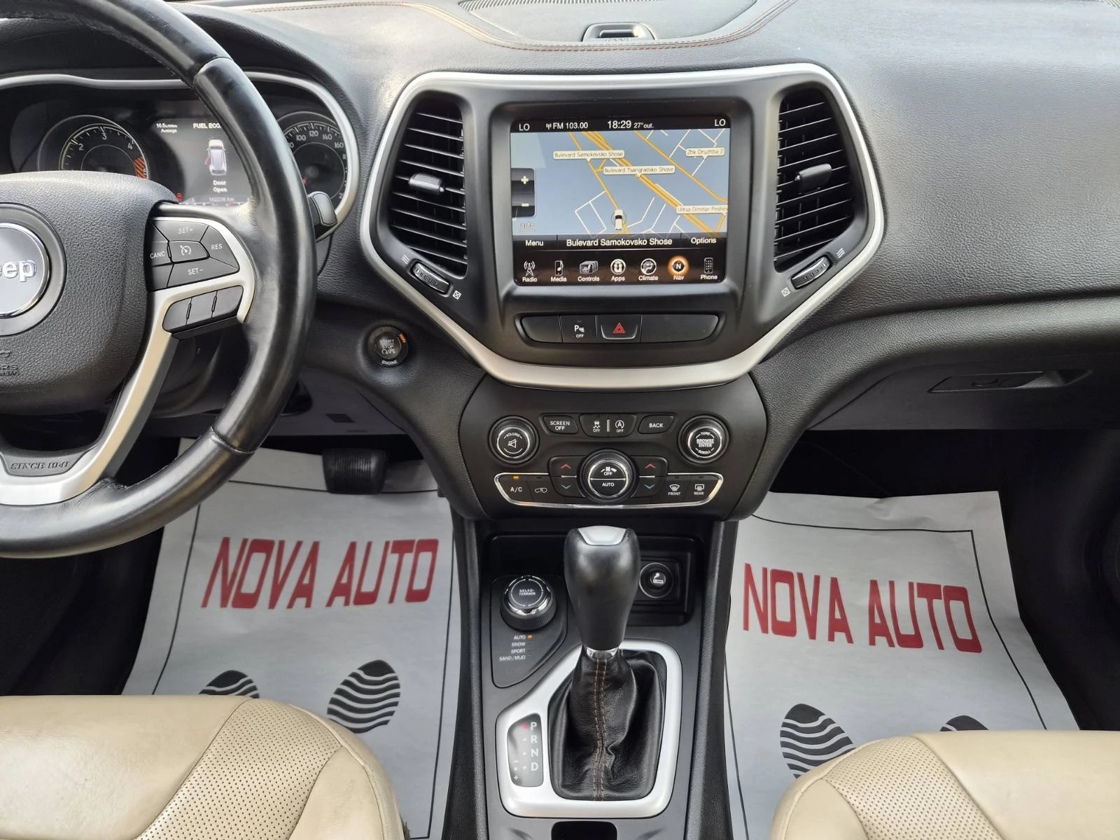 Jeep Cherokee 2.2D-200кс-LIMITED-4X4-163000км, снимка 11 - Автомобили и джипове - 54859924