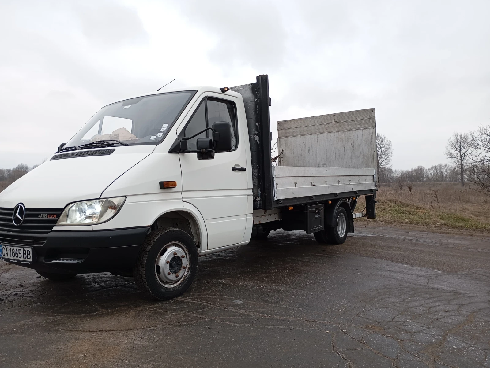 Mercedes-Benz Sprinter 416 Бордови, снимка 2 - Бусове и автобуси - 55697856