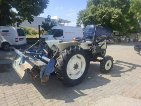 Трактор Mitsubishi 32 к.с. с челен товарач и фреза, снимка 5