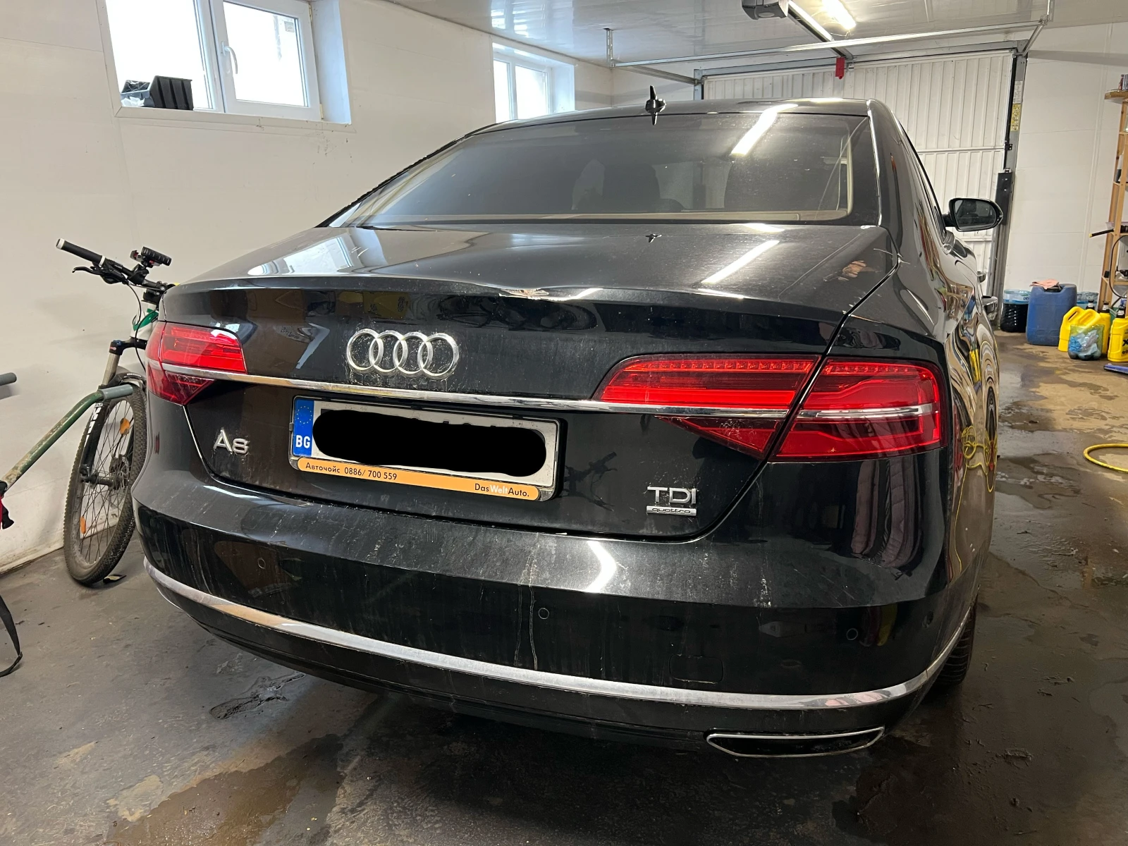 Audi A8 3.0TDI Quattro/Matrix, B&O, Design Selection, снимка 10 - Автомобили и джипове - 55201907