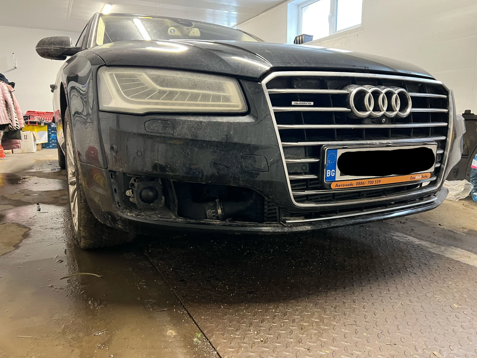 Audi A8 3.0TDI Quattro/Matrix, B&O, Design Selection, снимка 3 - Автомобили и джипове - 55201907