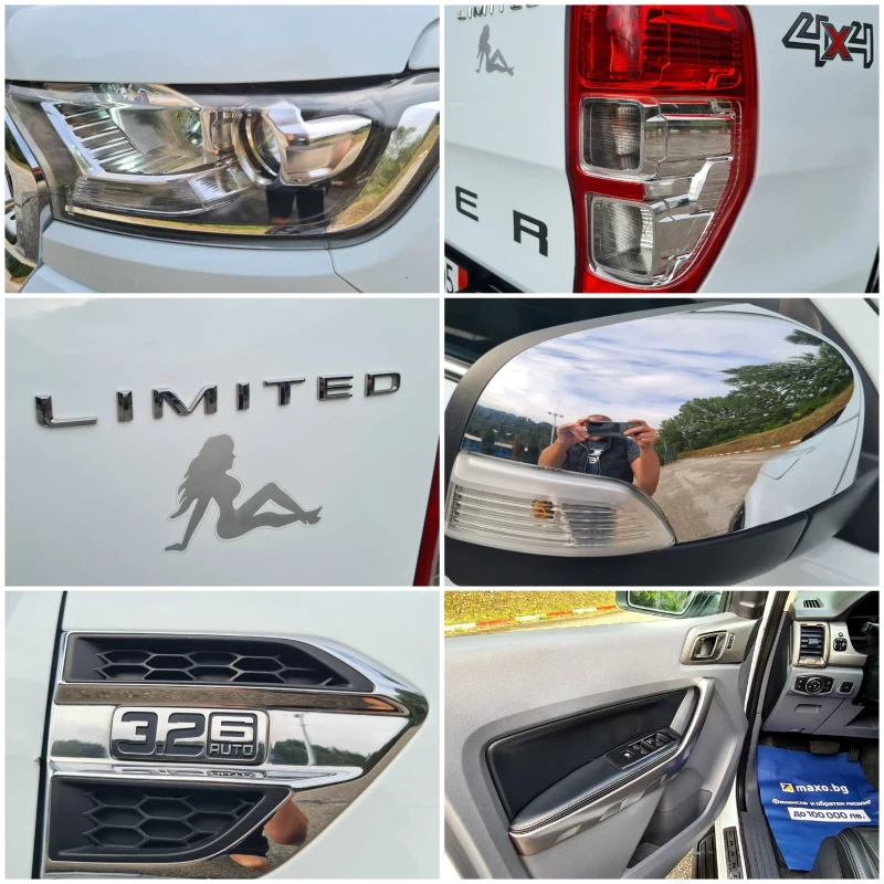 Ford Ranger 3.2-200к.с///Топ състояние///Limited///Уникат, снимка 13 - Автомобили и джипове - 52556585