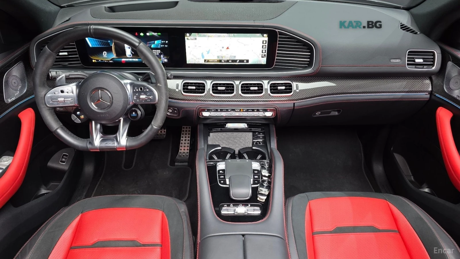 Mercedes-Benz GLE 53 4MATIC COUPE* 4MATIC* КОЖА* ПОДГРЕВ* ОБДУХВ* BURMAST* PAN, снимка 7 - Автомобили и джипове - 55058175