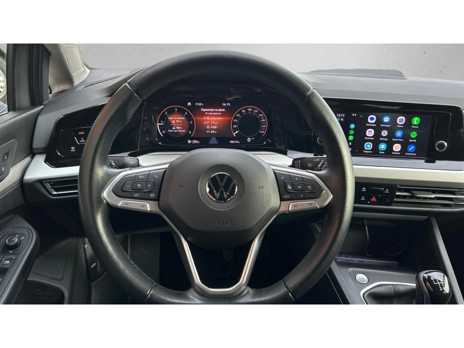 VW Golf 2.0 TDi M/T, Месечна вноска от 255  , снимка 14 - Автомобили и джипове - 53926012