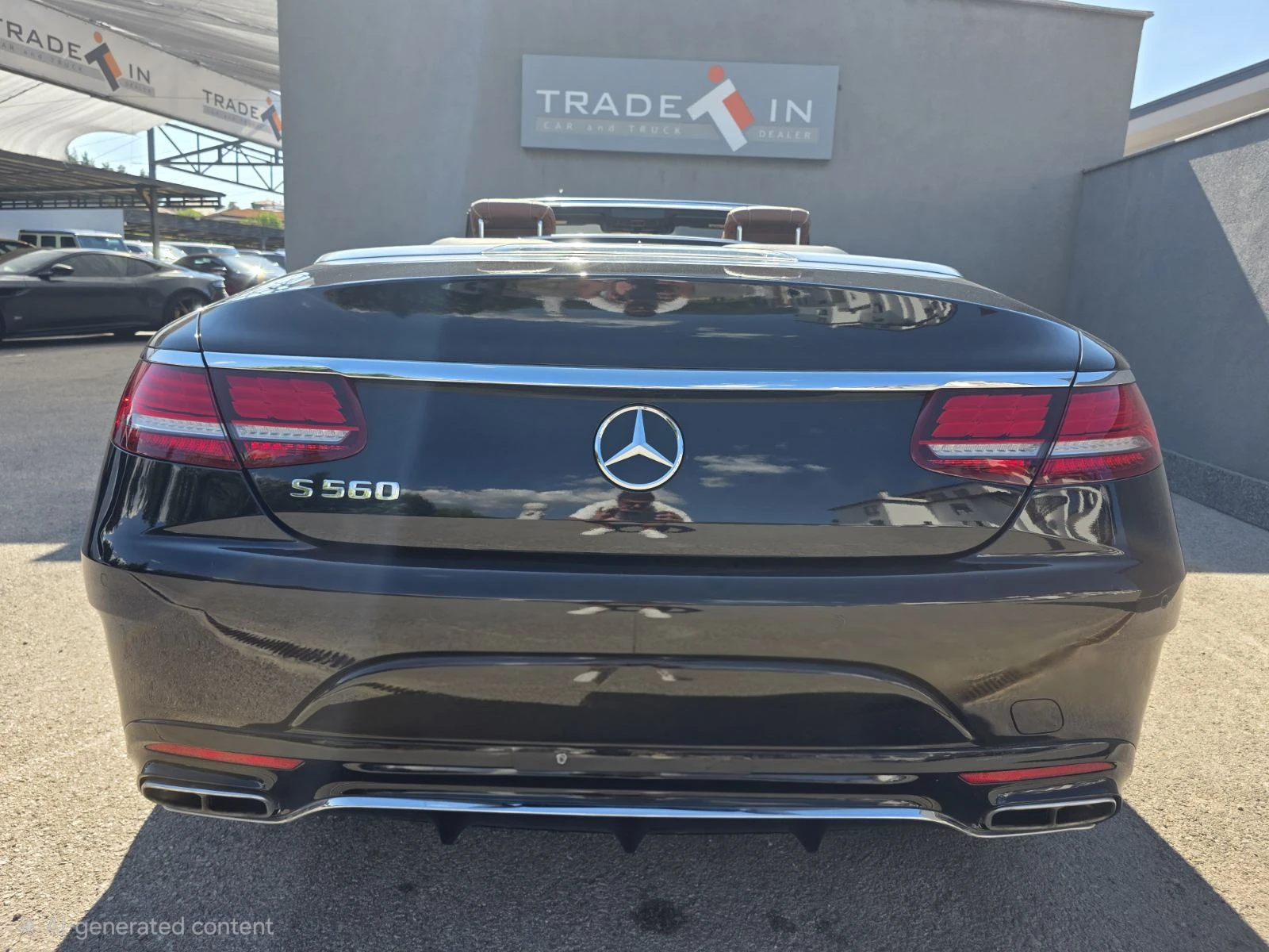 Mercedes-Benz S 560 CABRIOLET BURMESTER, снимка 5 - Автомобили и джипове - 55067859