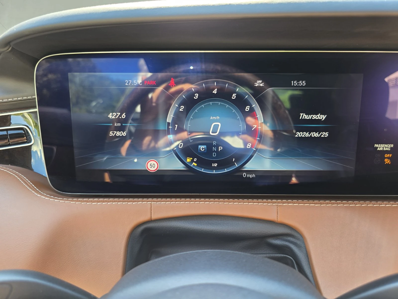 Mercedes-Benz S 560 CABRIOLET BURMESTER, снимка 13 - Автомобили и джипове - 55067859