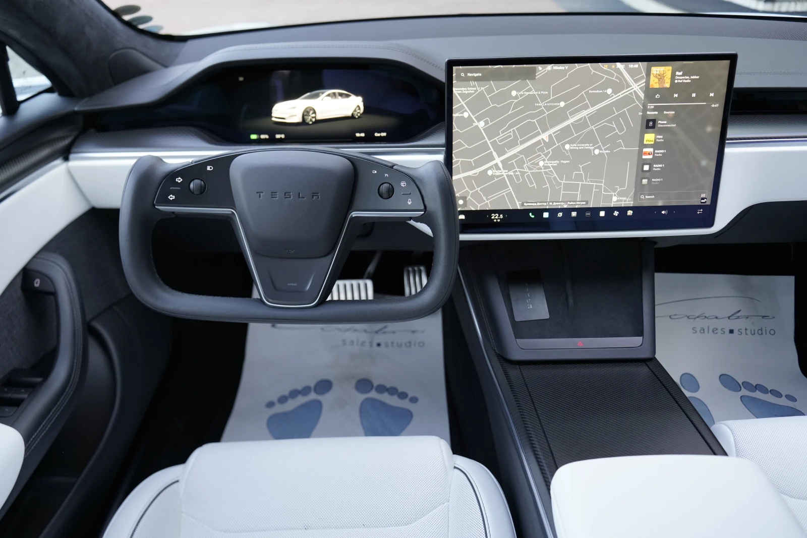 Tesla Model S Plaid Facelift 1020 Hp, снимка 10 - Автомобили и джипове - 55539625