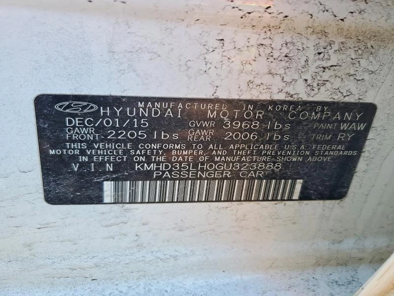 Hyundai Elantra 2.0L 4 Front Wheel Drive, снимка 12 - Автомобили и джипове - 53686626