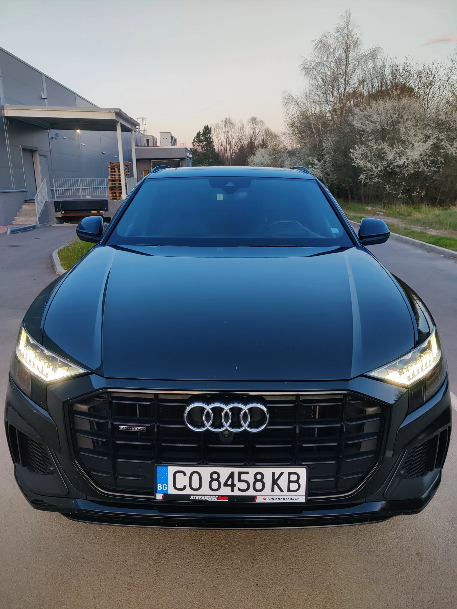 Audi Q8 55 TFSI QUATTRO BLACK OPTICS PRESTIGE S-LINE, снимка 8 - Автомобили и джипове - 54227836
