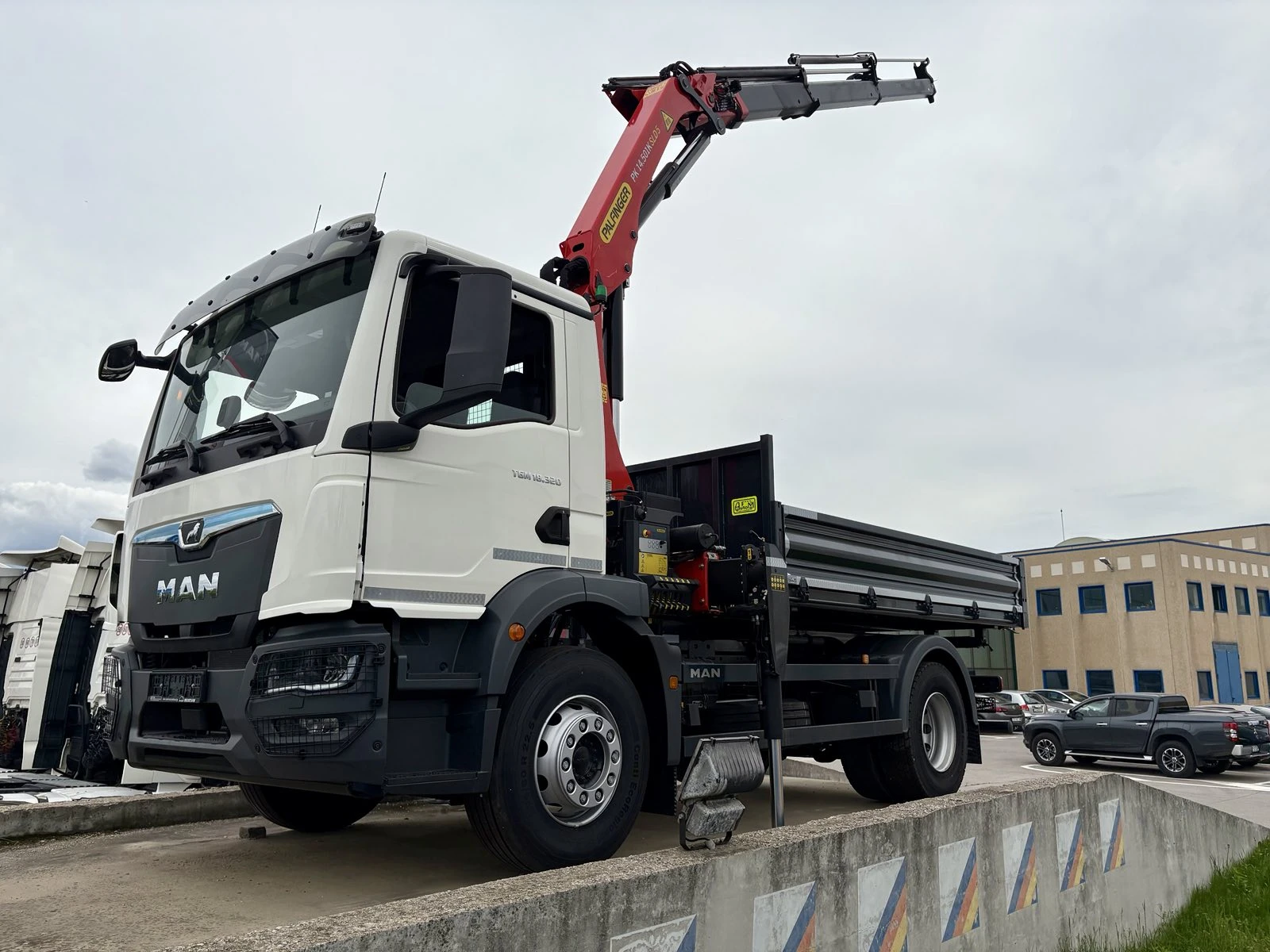 Man Tgm  18.320-PALFINGER РК14501 SLD5, снимка 1