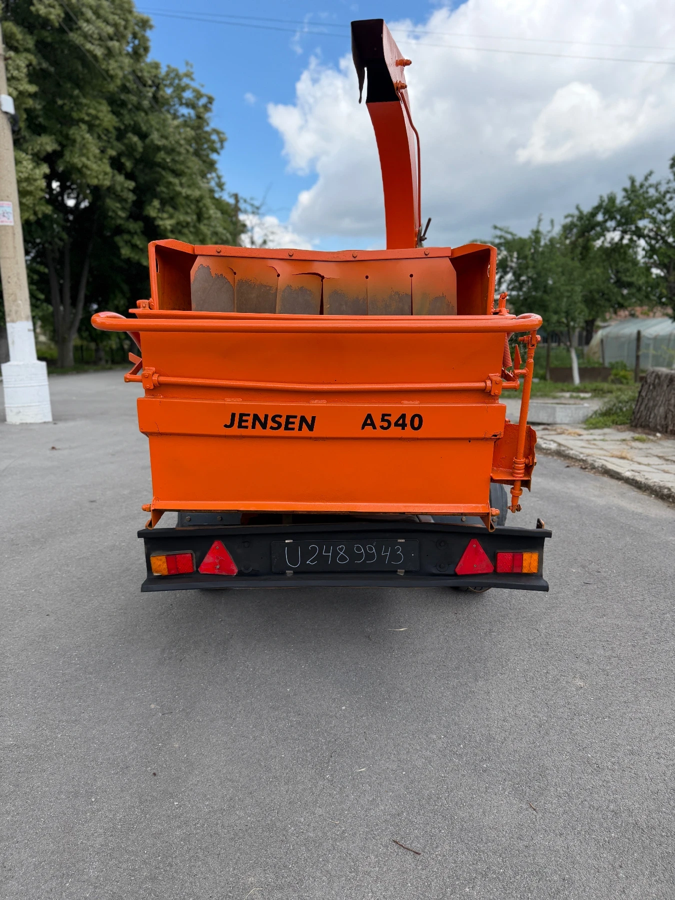 Специализирани машини Машини за дърводобив Jansen A540, снимка 4 - Селскостопанска техника - 54897124