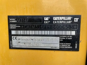 Багер Caterpillar M 316 F, снимка 16 - Индустриална техника - 45472576