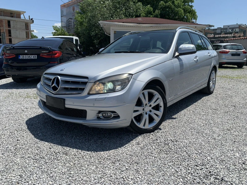 Mercedes-Benz C 320 Панорама-Кожа-4 matic-Navi-3.0cdi V6 224hp, снимка 1 - Автомобили и джипове - 41264830