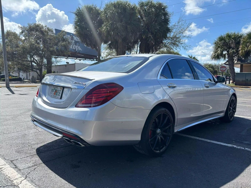 Mercedes-Benz S 63 AMG 4MATIC * М. ТОЧКА * BURMESTER * ПОДГРЕВ * LED , снимка 4 - Автомобили и джипове - 49300259