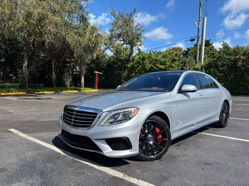 Mercedes-Benz S 63 AMG 4MATIC * М. ТОЧКА * BURMESTER * ПОДГРЕВ * LED , снимка 3 - Автомобили и джипове - 49300259