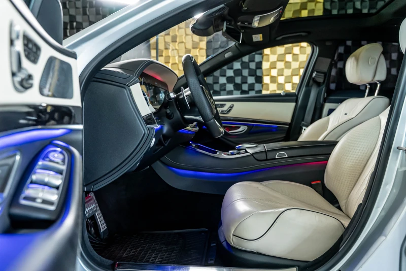 Mercedes-Benz S 63 AMG 4matic, снимка 10 - Автомобили и джипове - 51595636