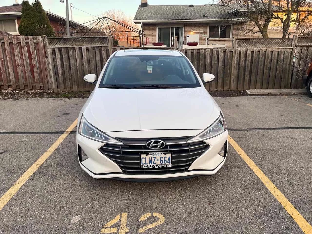 Hyundai Elantra * Preferred w/Sun & Safety Package IVT * 2ХГУМИ * , снимка 5 - Автомобили и джипове - 54087607