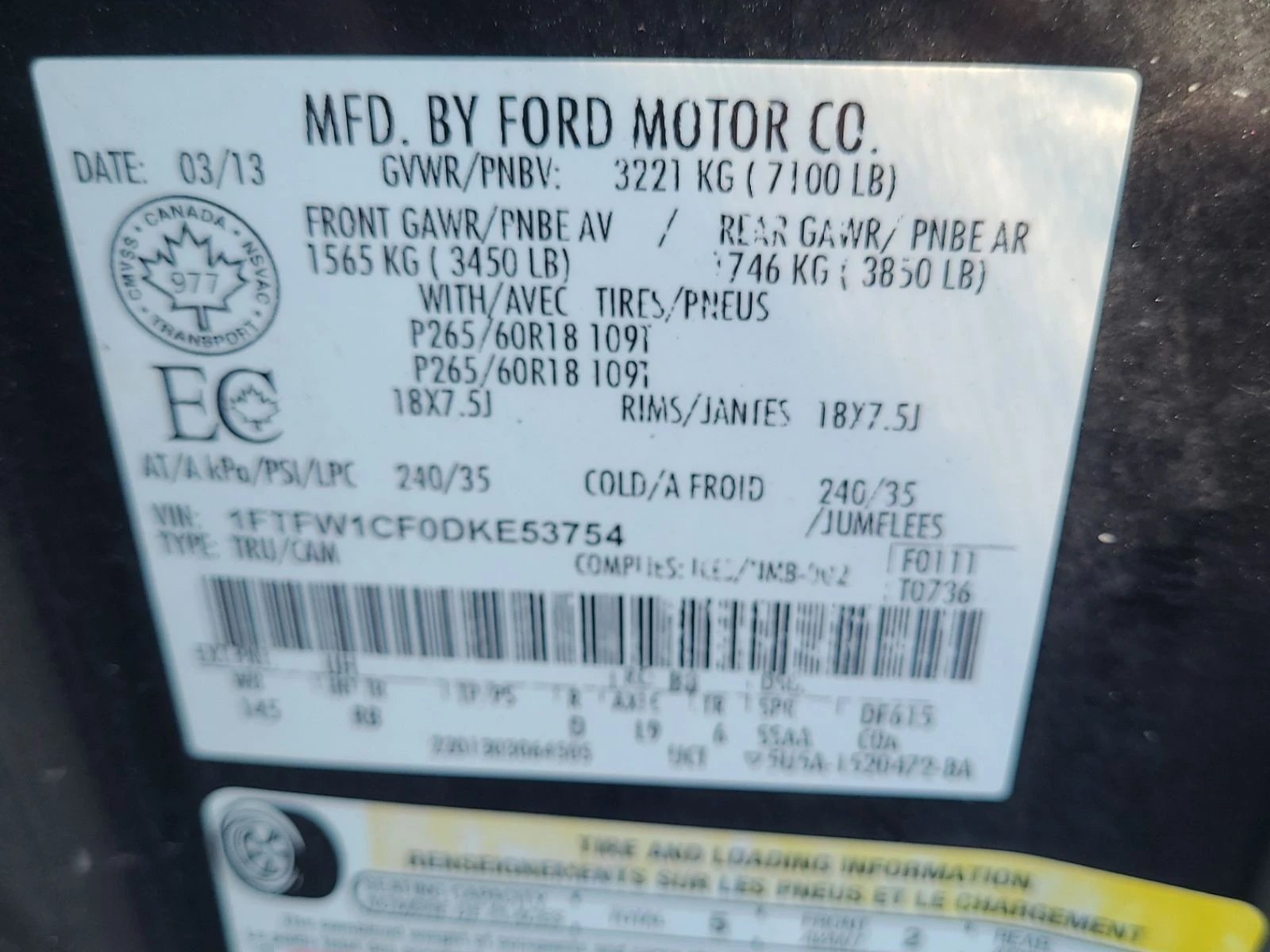 Ford F150 FX2 CREW CAB SHORT BED CARFAX ���� ������ | Mobile.bg � ����������� 17