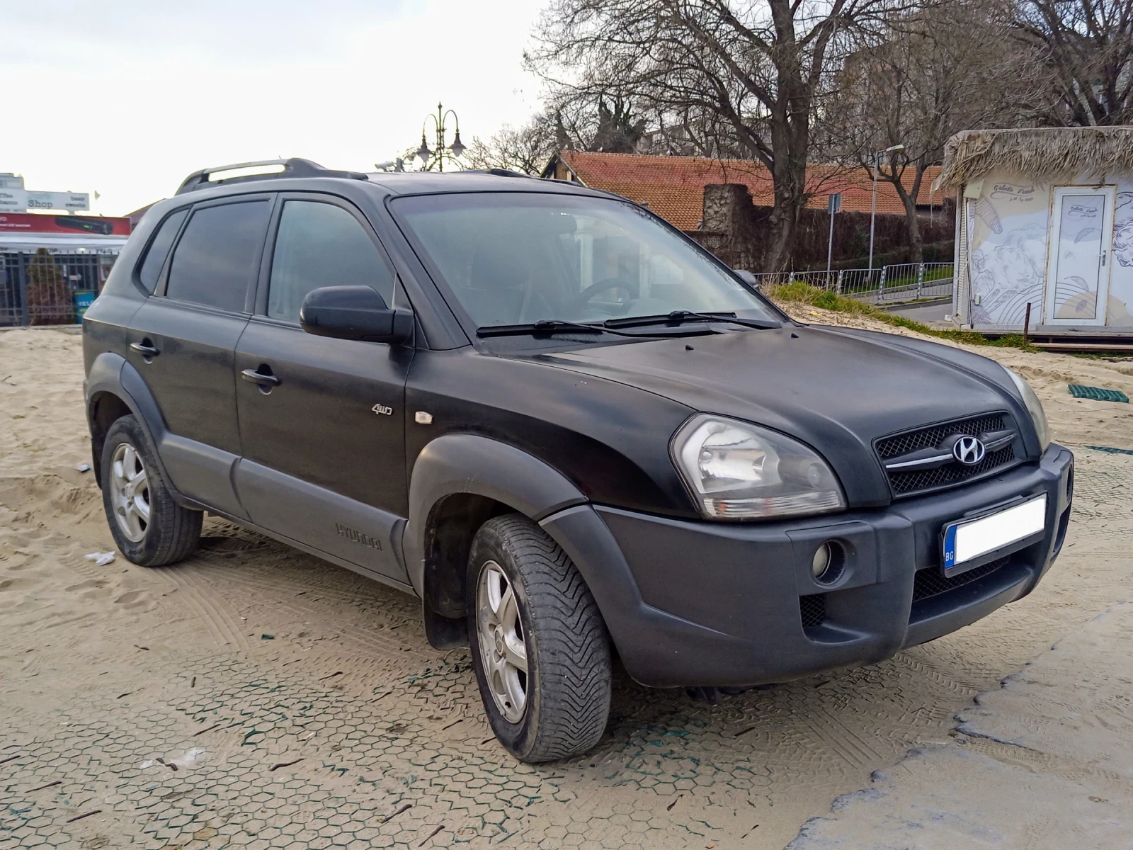 Hyundai Tucson 4x4/CRDI 140 кс./5л.-100км./Климатроник/Отличен !, снимка 3 - Автомобили и джипове - 53831924