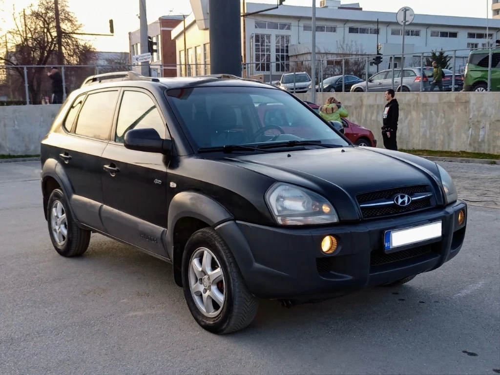 Hyundai Tucson 4x4/CRDI 140 кс./5л.-100км./Климатроник/Отличен !