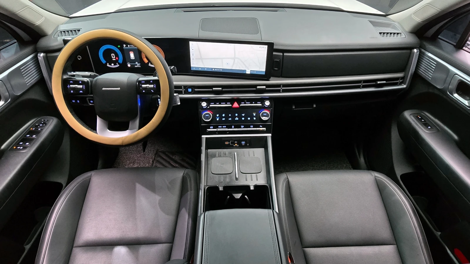 Hyundai Santa fe ПОДГРЕВ* ОБДУХВАНЕ* 360КАМ, снимка 6 - Автомобили и джипове - 54964675
