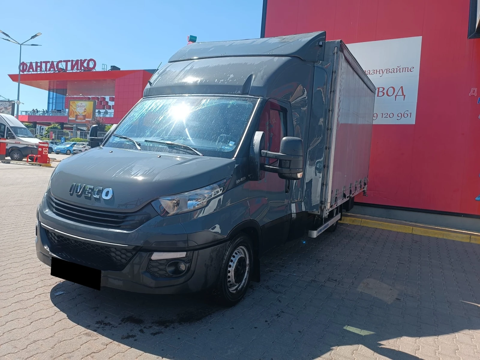 Iveco 35c18 9 ПАЛЕТЕН / ГОТОВ ЛИЗИНГ / ДВОЙНА КАБИНА, снимка 1