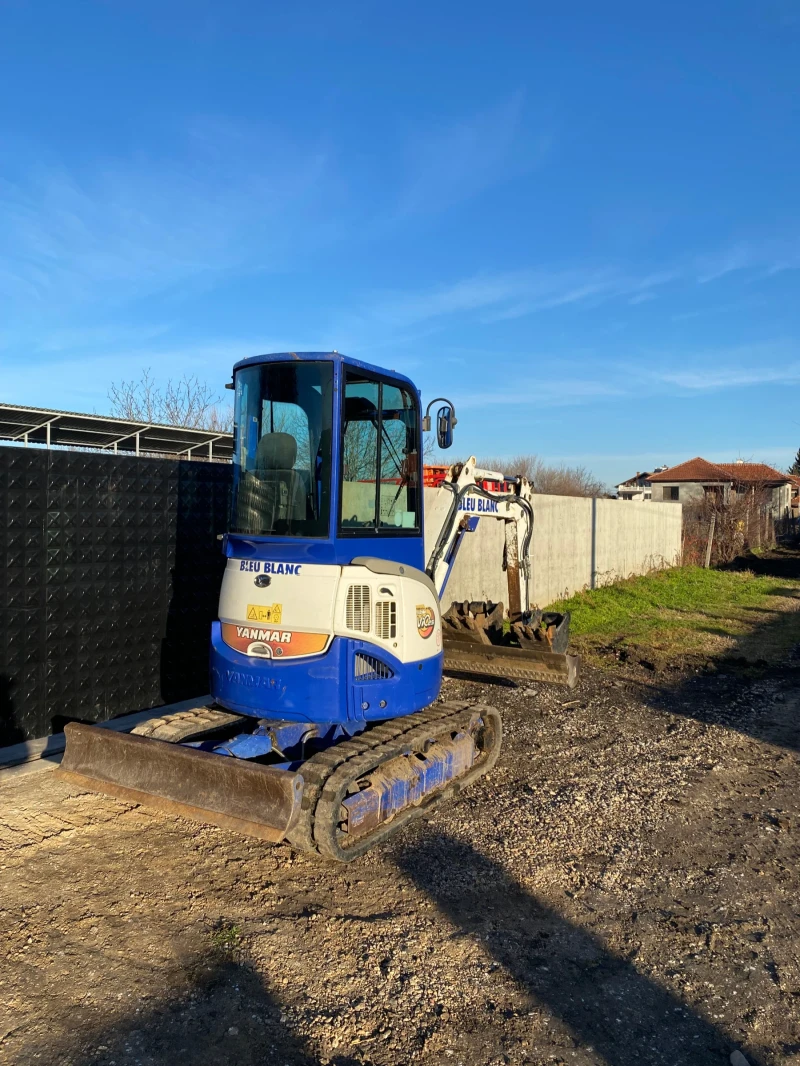 Багер Yanmar VIO25-4, снимка 6 - Индустриална техника - 53106584